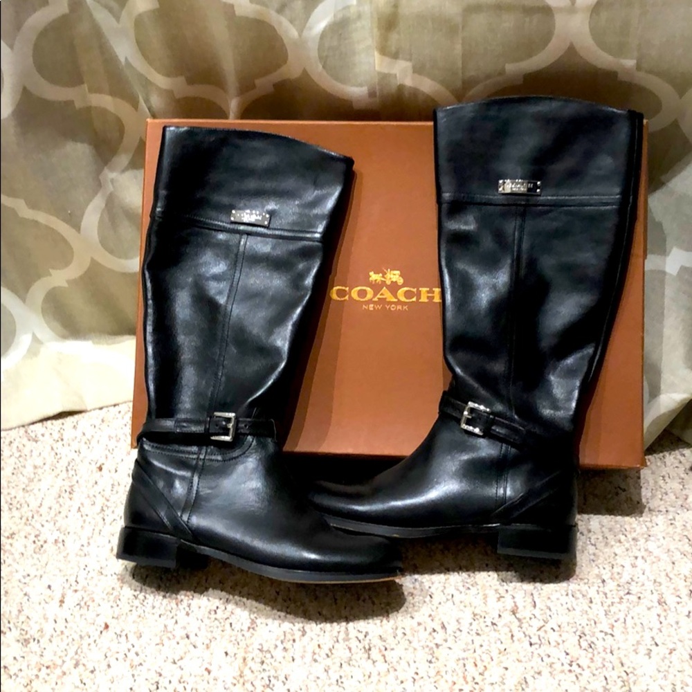 COPY - EUC Coach Wide Calf Boots 👢